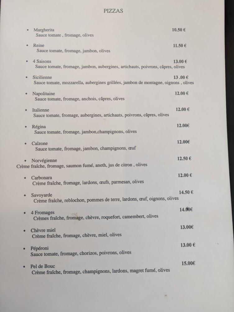 Le Corsaire - Menu Image 2