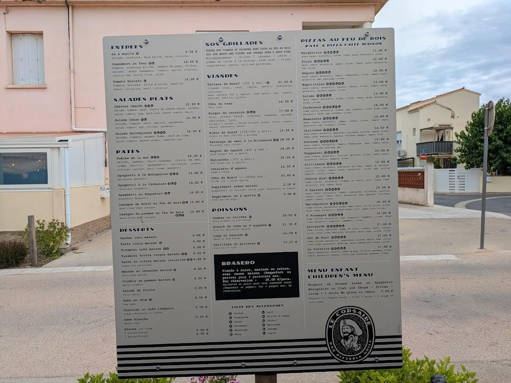 Le Corsaire - Menu Image 4